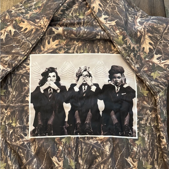 Boys Lie SET, Manhunt Kimmy Reverse Pants & Hoodie, NWT, Medium - Picture 10 of 12